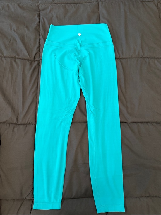 lululemon athletica Pants - lululemon athletica Bright Teal High-Rise Leggings